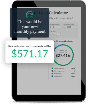 auto finance calculator with taxes
