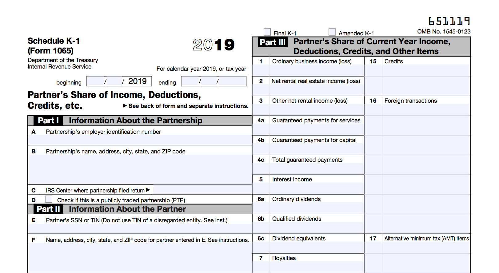 Schedule K 1 Tax Form Here s What You Need To Know LendingTree