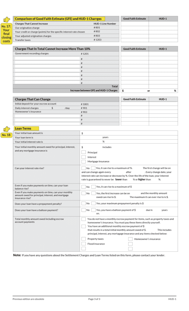 Understanding the HUD-1 Settlement Statement | LendingTree